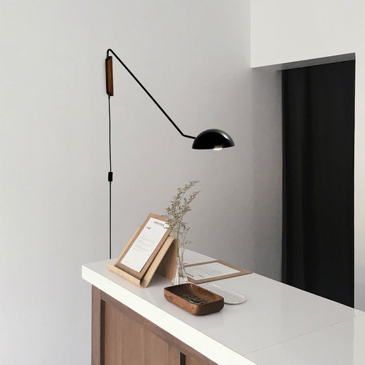 Articulate Lumina Wall Sconce - Swing Dome Light - SKØRTER