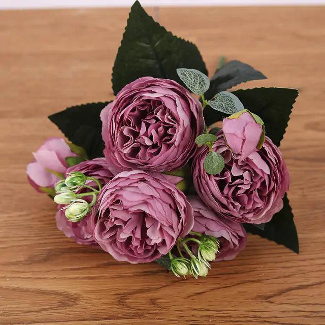 Skorter | Eternal Elegance Silk Peony Arrangement