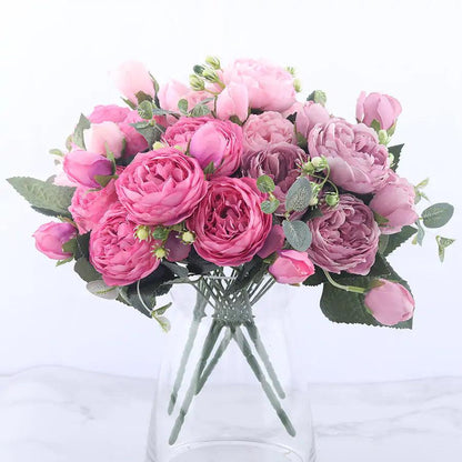 Skorter | Eternal Elegance Silk Peony Arrangement