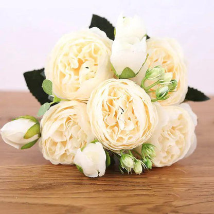 Skorter | Eternal Elegance Silk Peony Arrangement