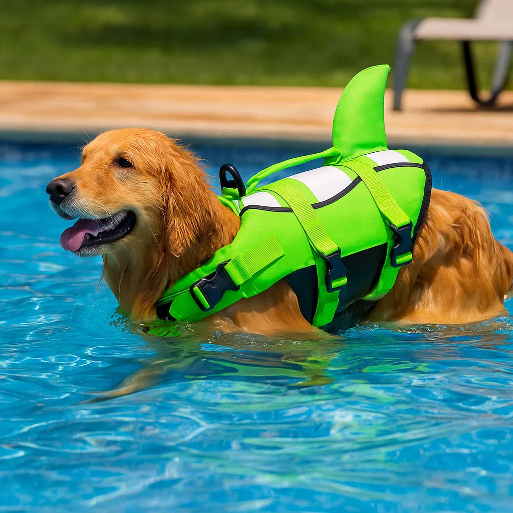 Skorter | Dog Life Jacket | Enhanced Buoyancy, Adjustable Fit & Quick-Release for Water Adventures | Floating Vest for Dogs