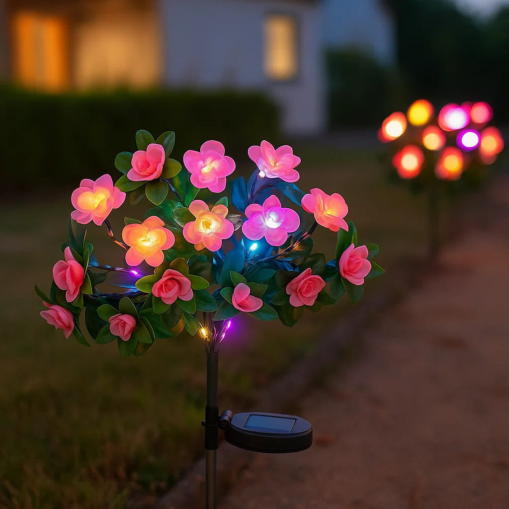 Skorter | Solar Flower Lights for Outdoor Use
