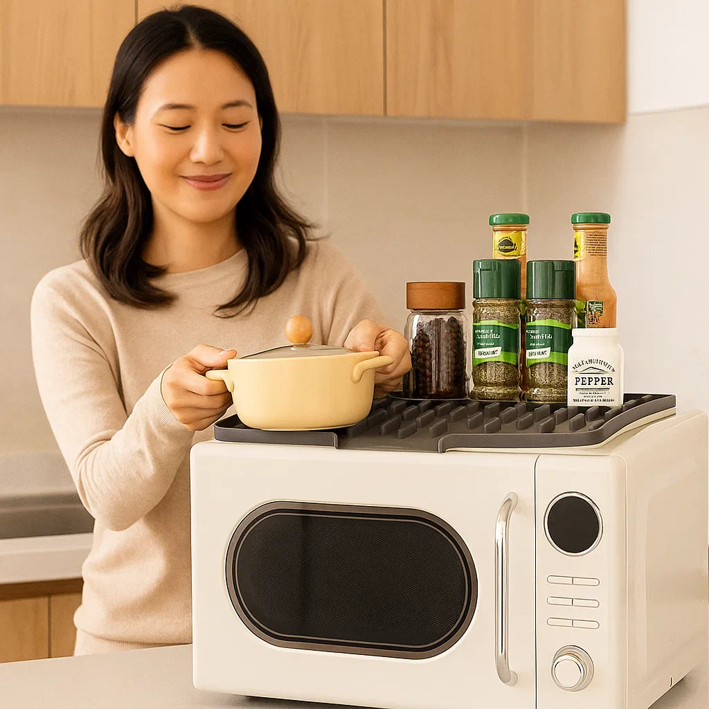 Skorter | Angled Silicone Drip Mat - Heat Resistant and Non-Slip