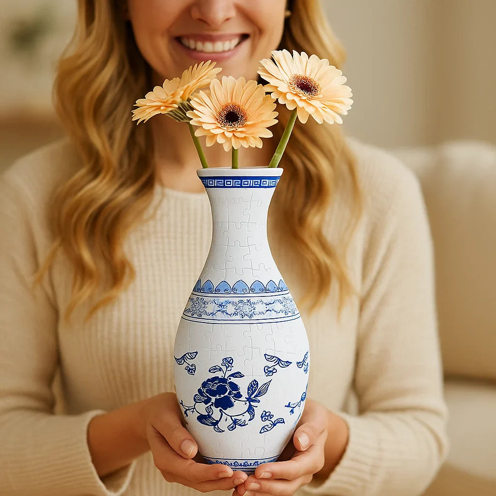 Skorter | Noble 3D Puzzle Vase - Usable for real flowers