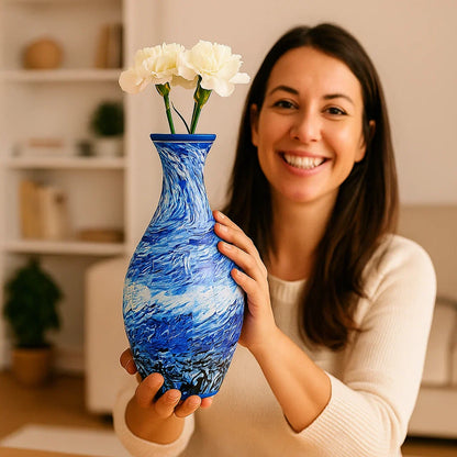Skorter | Noble 3D Puzzle Vase - Usable for real flowers