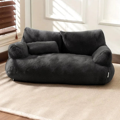 Skorter | FLUFFYCOMFORT – Luxurious pet sofa made of plush for maximum relaxation comfort