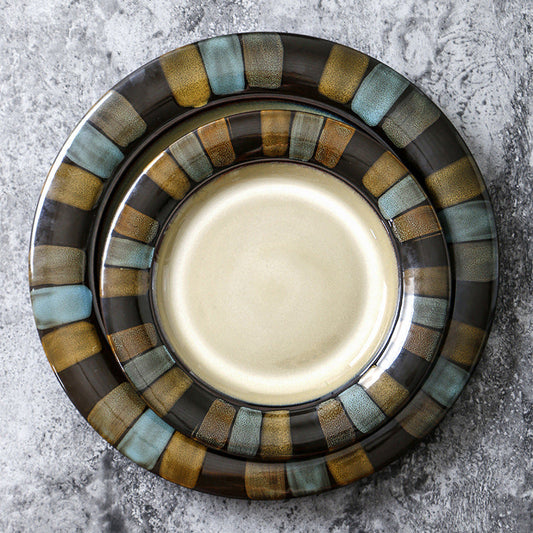 Skorter hollow element in porcelain - Mosaic