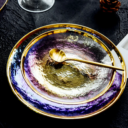 Skorter plates collection - Opal rainbow