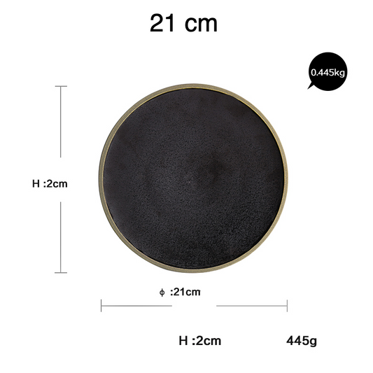 Skorter carbon ceramic plates
