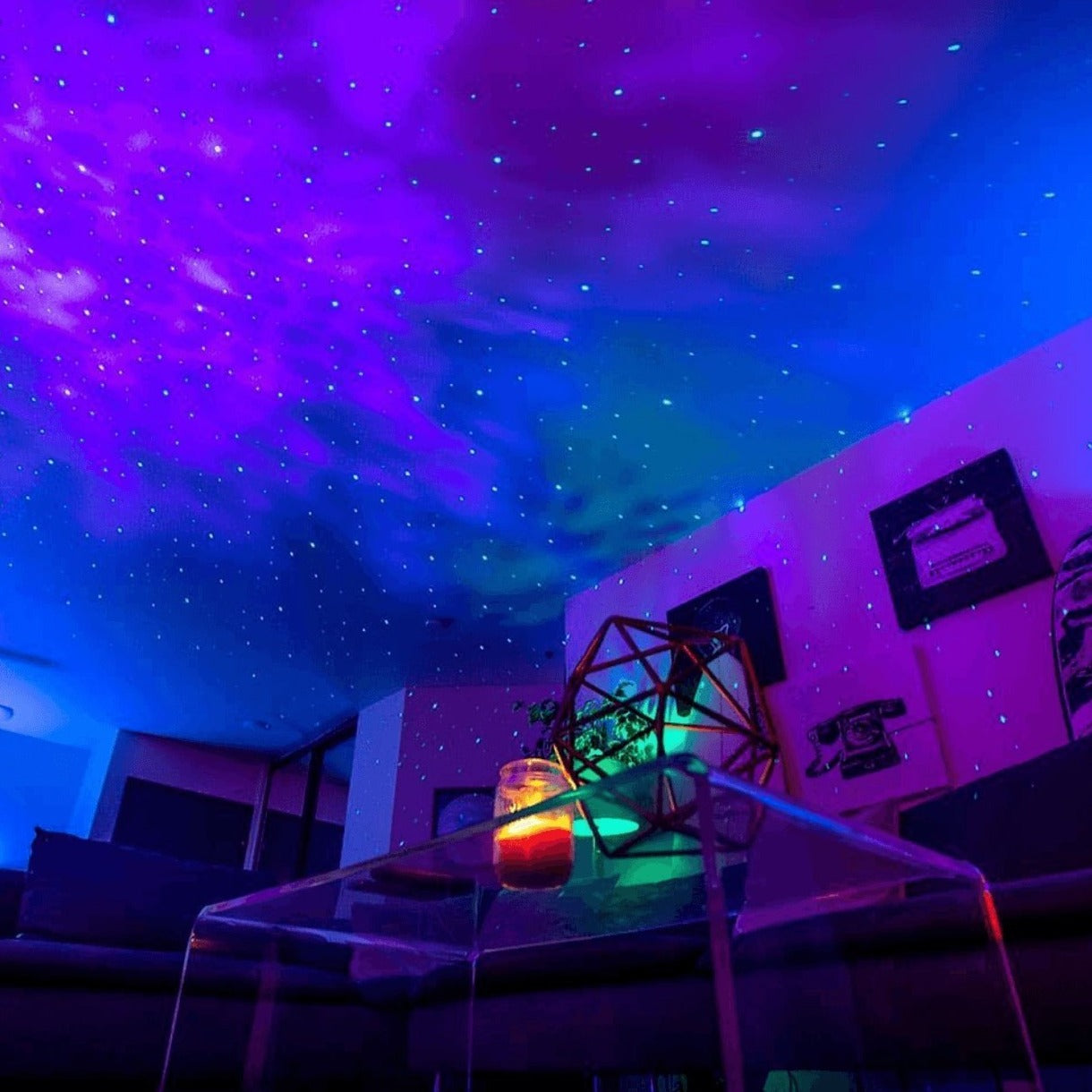 Skorter | Astronaut Galaxy Projector | 8 Adjustable Nebula Colors & Remote Control for Relaxation and Stargazing