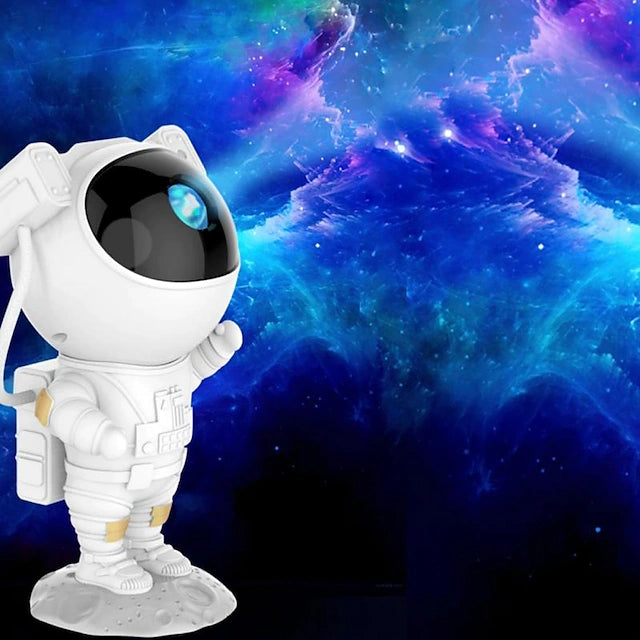 Skorter | Astronaut Galaxy Star Cloud Projector with Timer Remote Control