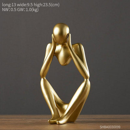 Skorter | Atacama Golden Sculpture