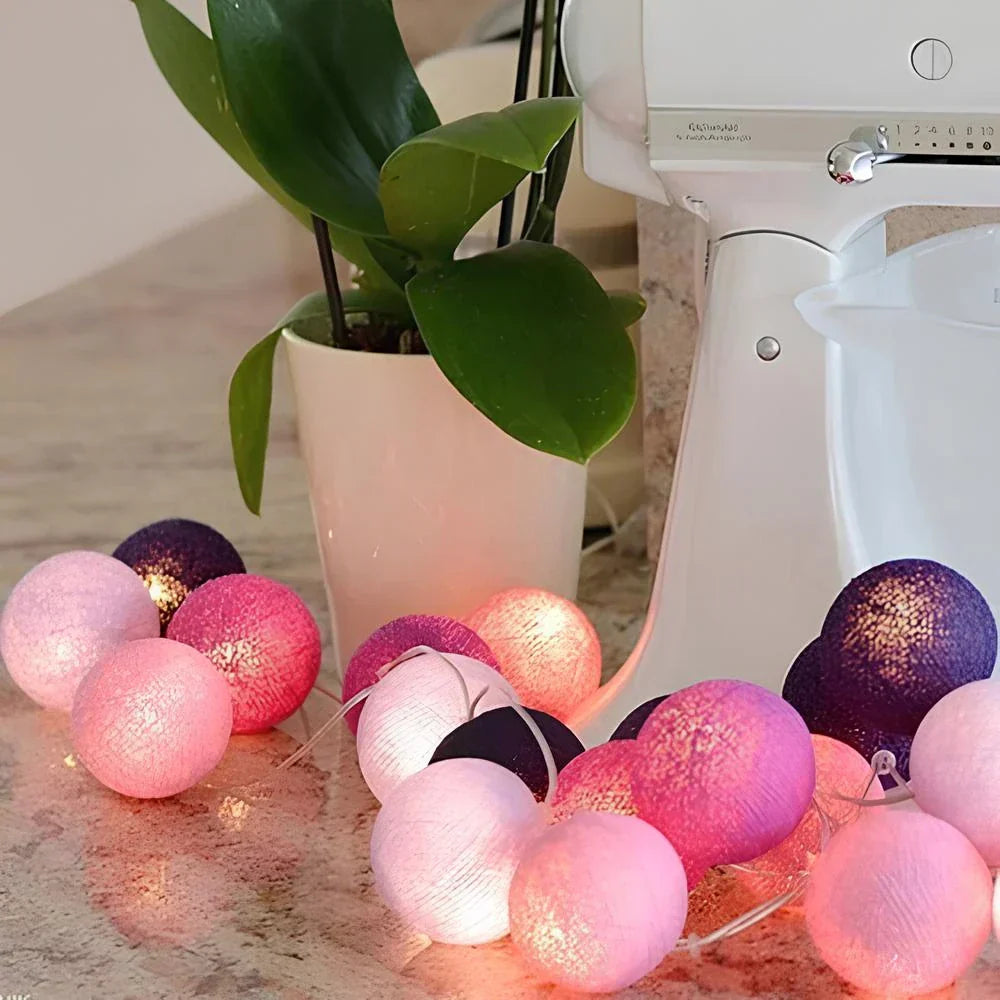 Skorter | Atmospheric Ball String Lights - LumaBreeze