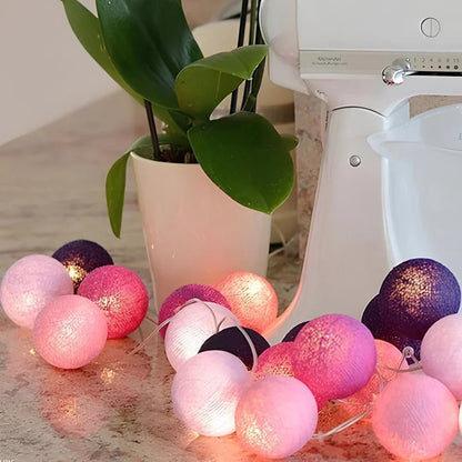 Skorter | Atmospheric Ball String Lights - LumaBreeze