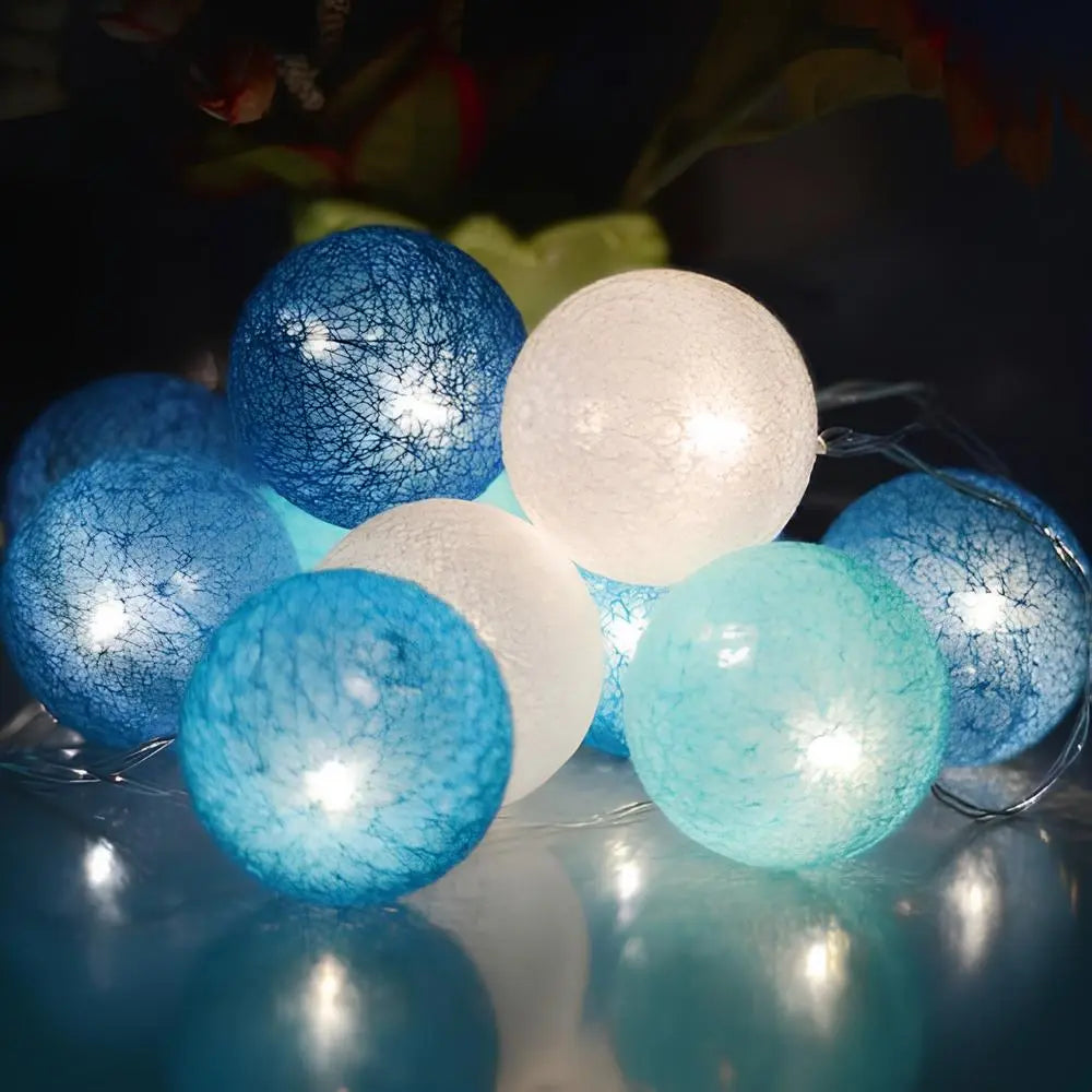 Skorter | Atmospheric Ball String Lights - LumaBreeze
