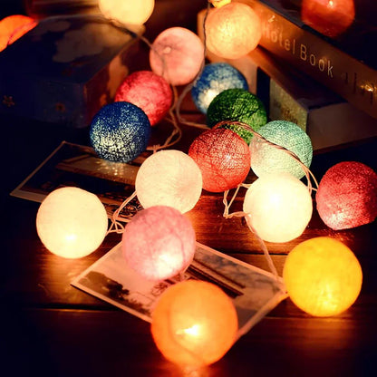 Skorter | Atmospheric Ball String Lights - LumaBreeze