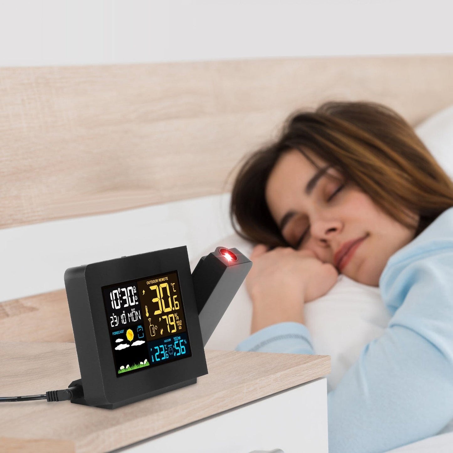 Skorter | Atomic projector alarm clock