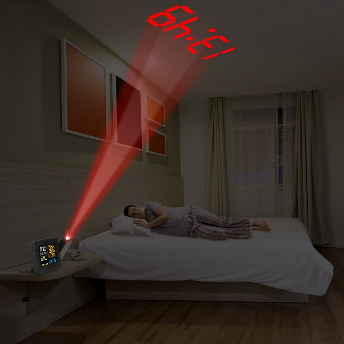 Skorter | Atomic projector alarm clock