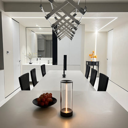 Skorter | Lustre Glow Wireless Lamp – Modern Rechargeable Night Light with 3-Level Dimming