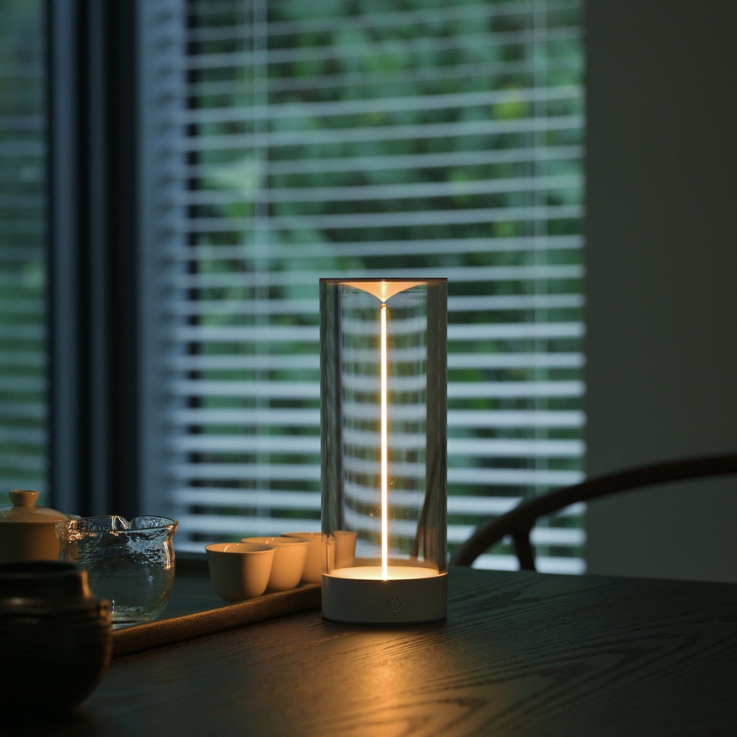Skorter | Lustre Glow Wireless Lamp – Modern Rechargeable Night Light with 3-Level Dimming