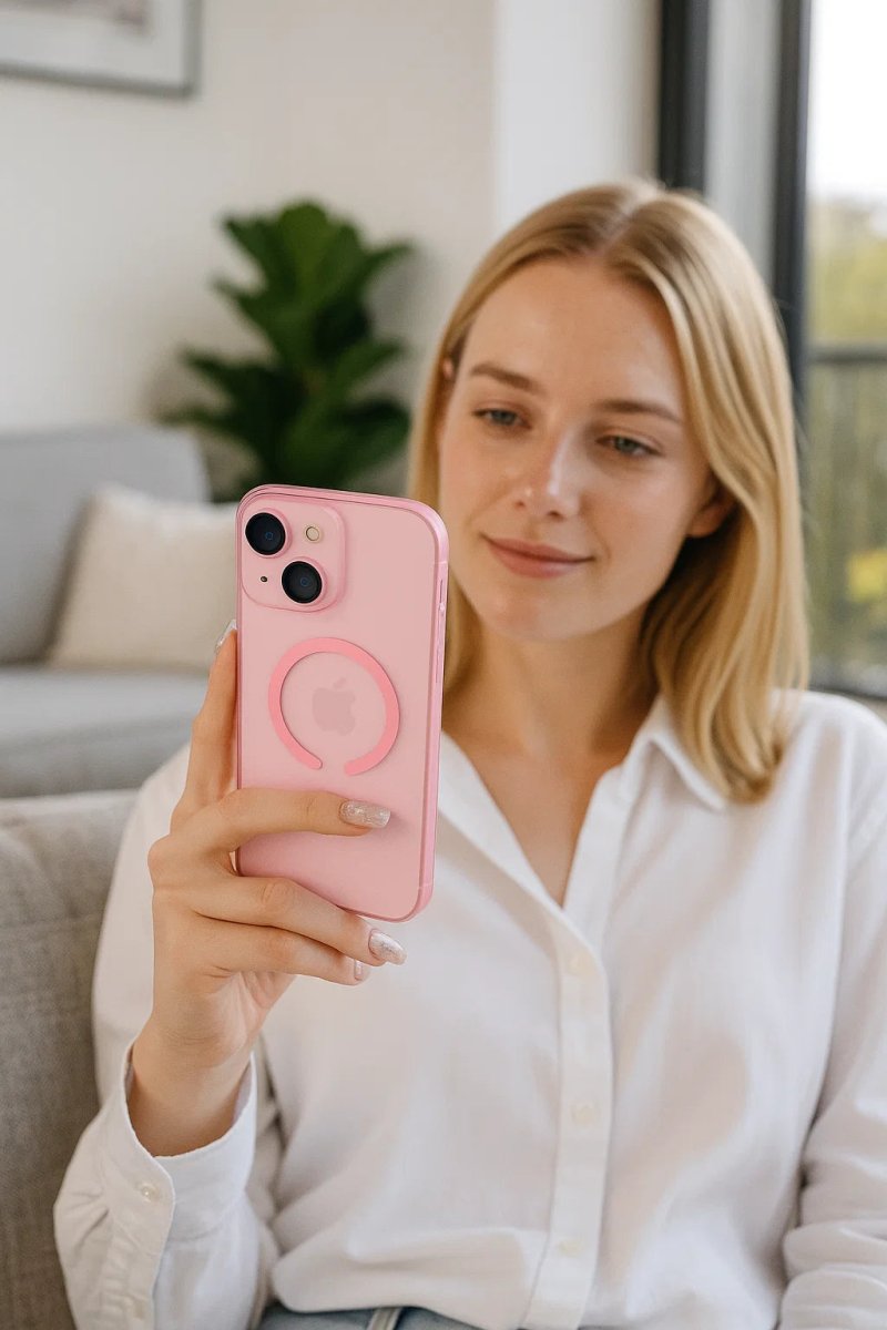 Skorter | AURACLEAR – Ultra-Thin Matte Clear MagSafe Case for iPhone