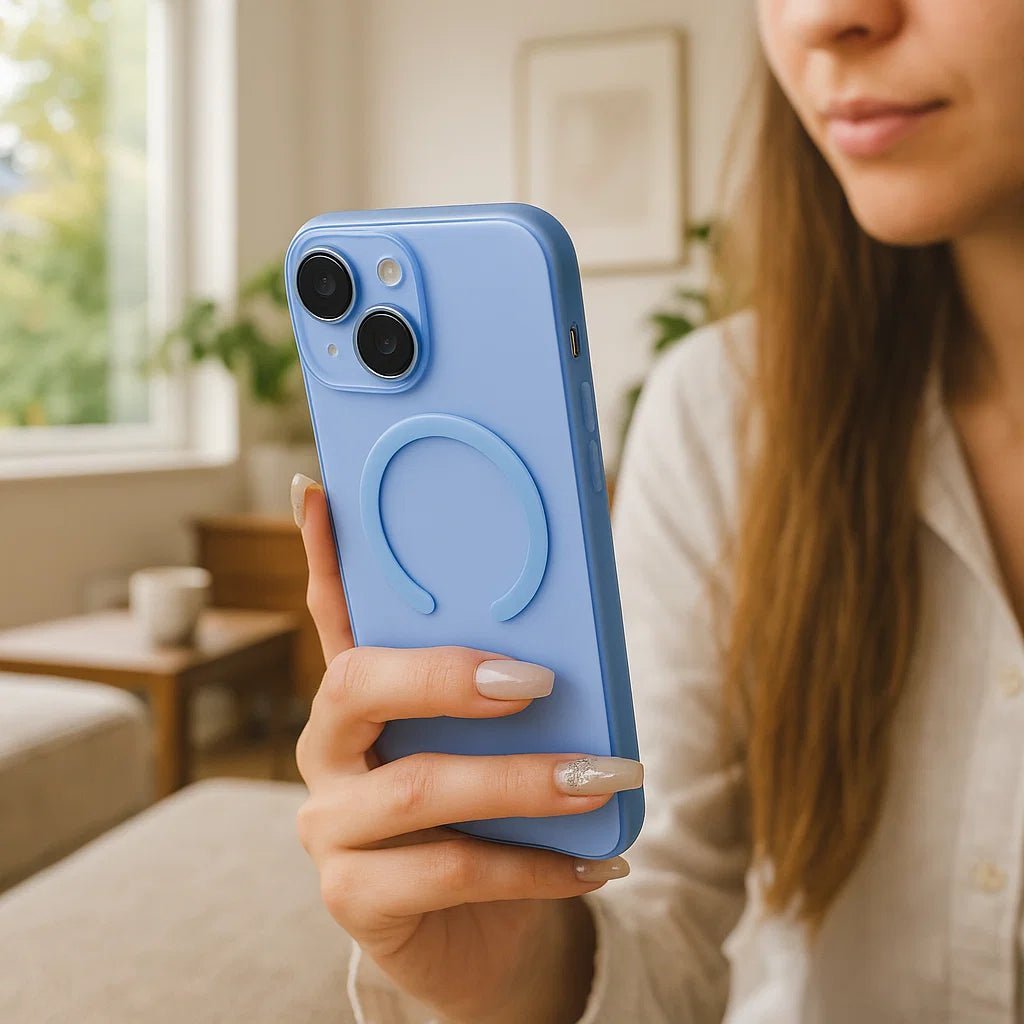 Skorter | AURACLEAR – Ultra-Thin Matte Clear MagSafe Case for iPhone