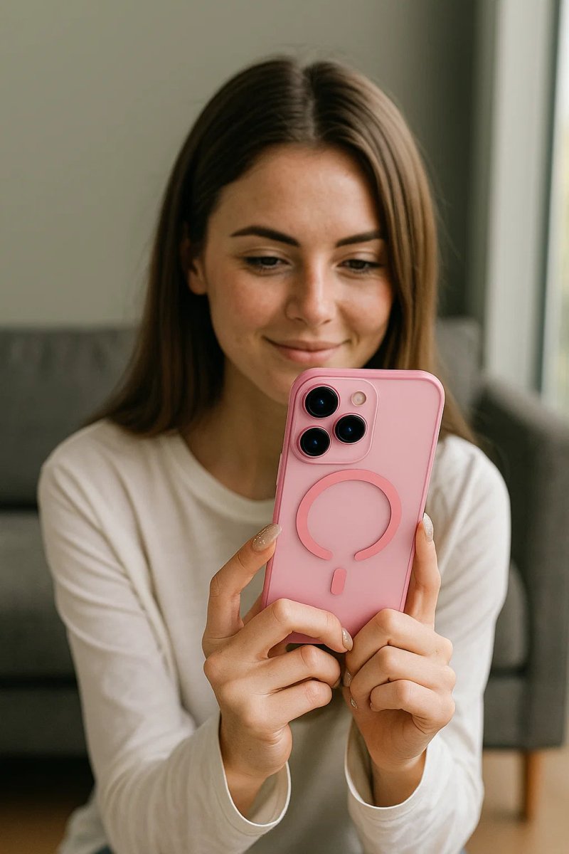 Skorter | AURACLEAR – Ultra-Thin Matte Clear MagSafe Case for iPhone