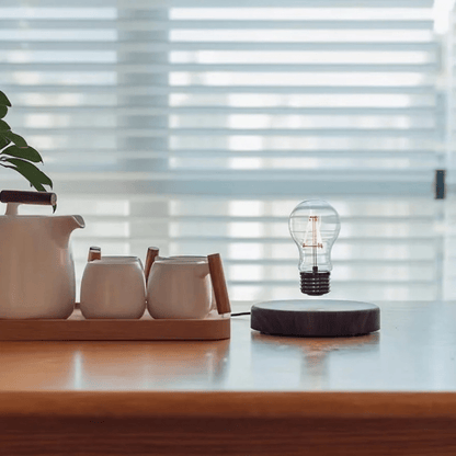 Skorter | LumiGlide Floating LED Bulb | Magnetic levitation light with touch control for modern spaces