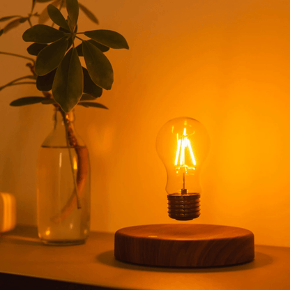 Skorter | LumiGlide Floating LED Bulb | Magnetic levitation light with touch control for modern spaces