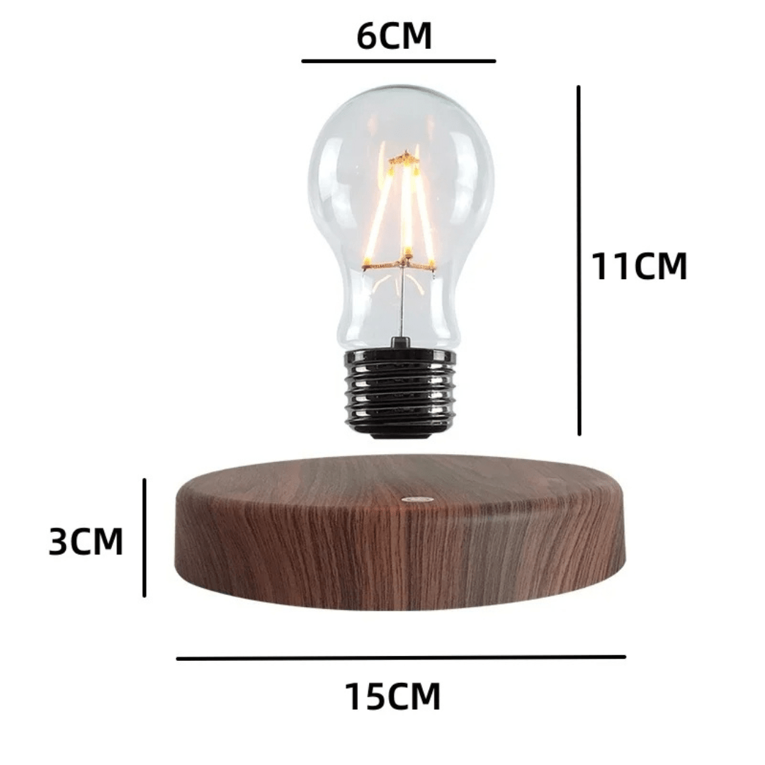 Skorter | LumiGlide Floating LED Bulb | Magnetic levitation light with touch control for modern spaces