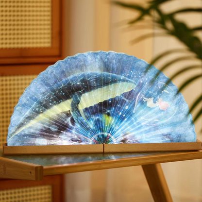 Skorter | Handmade Paper Fan Night Lamp