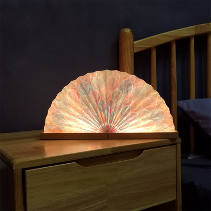Skorter | Handmade Paper Fan Night Lamp