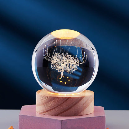 Skorter | AURASHINE – 3D LED Crystal Lamp for Dreamy Night Ambiance