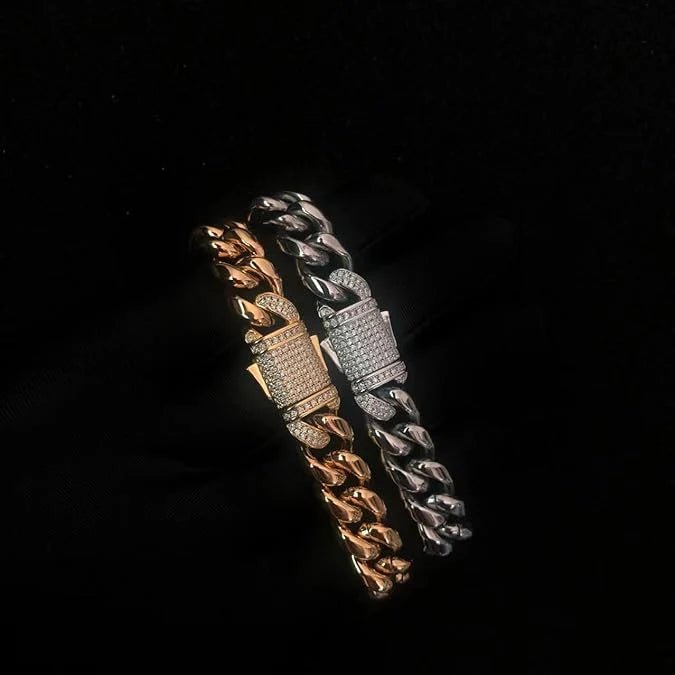 Skorter | AURELIUS – 18K Gold Plated Cuban Link Bracelet for Men