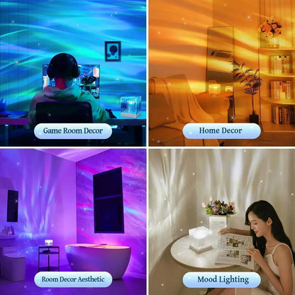Skorter | Aurora Water Wave Projector Night Light