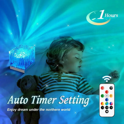 Skorter | Aurora Water Wave Projector Night Light