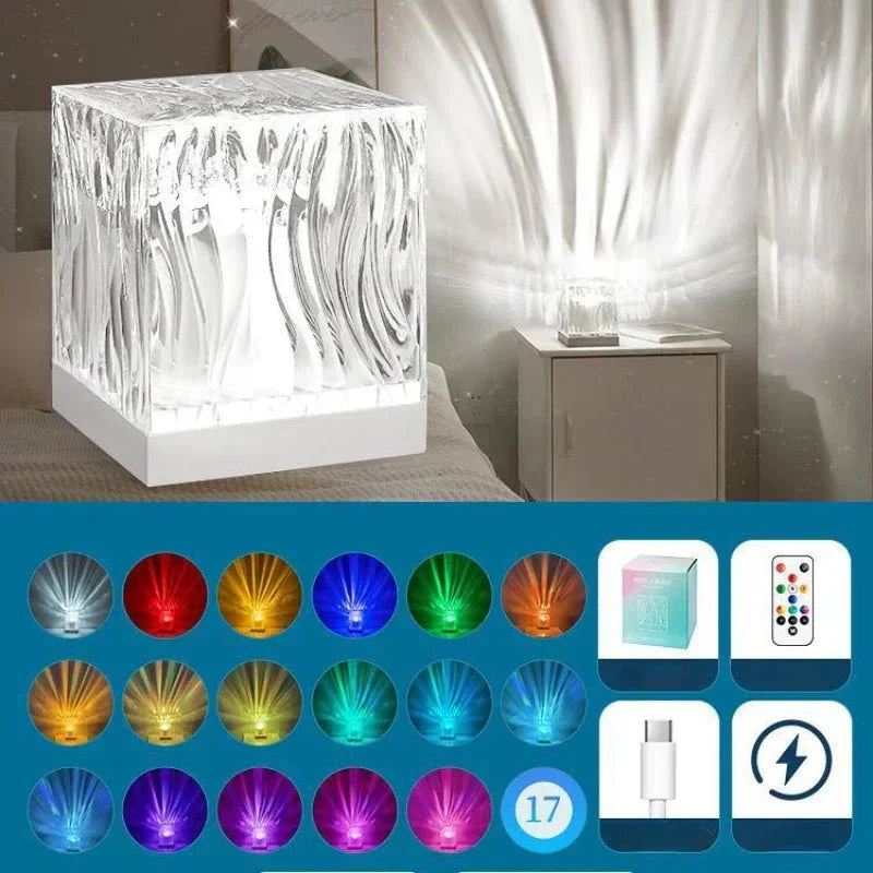 Skorter | Aurora Water Wave Projector Night Light