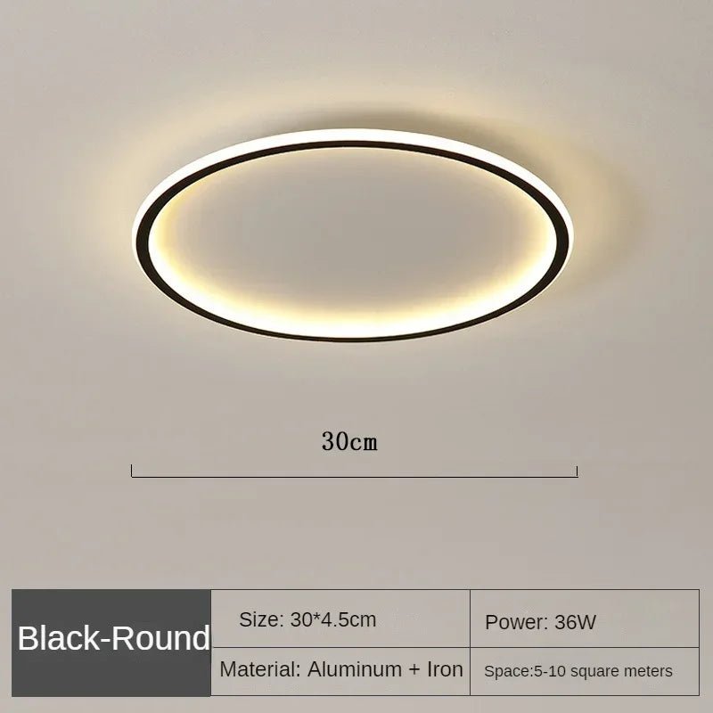 Skorter | GLOWLITH – Scandinavian LED Ceiling Lamp for Modern, Glare-Free Lighting