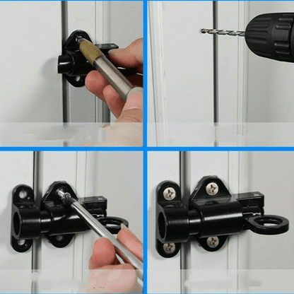 Skorter | AutoLockGuard – Automatic Spring Lock for Doors, Windows & Cabinets
