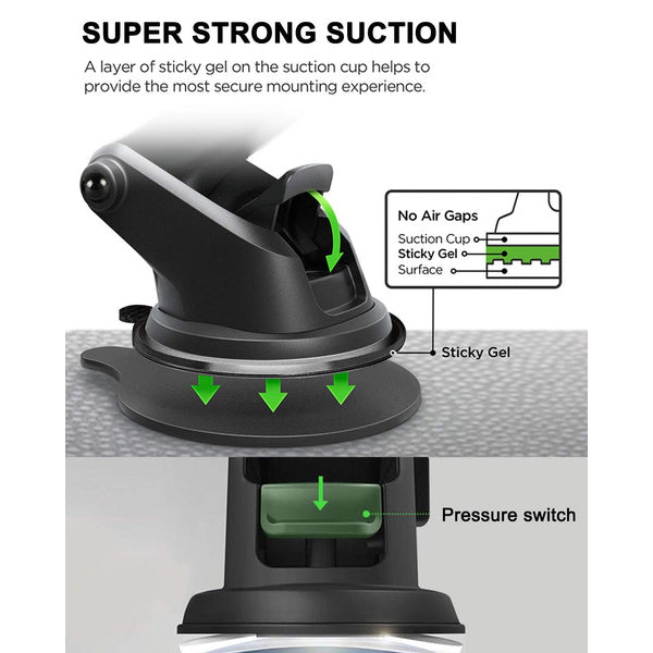 Skorter | Automatic Clamp-Free Wireless Car Charger Mount