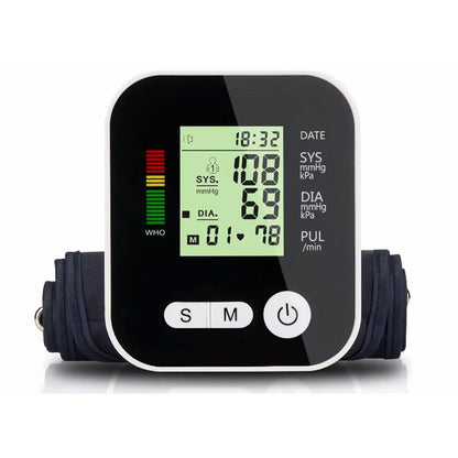 Skorter | Automatic Digital Upper Arm Blood Pressure Cuff Monitor Sphygmomanometer