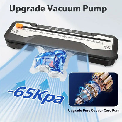 Skorter | Automatic food vacuum seal bags bundle machine