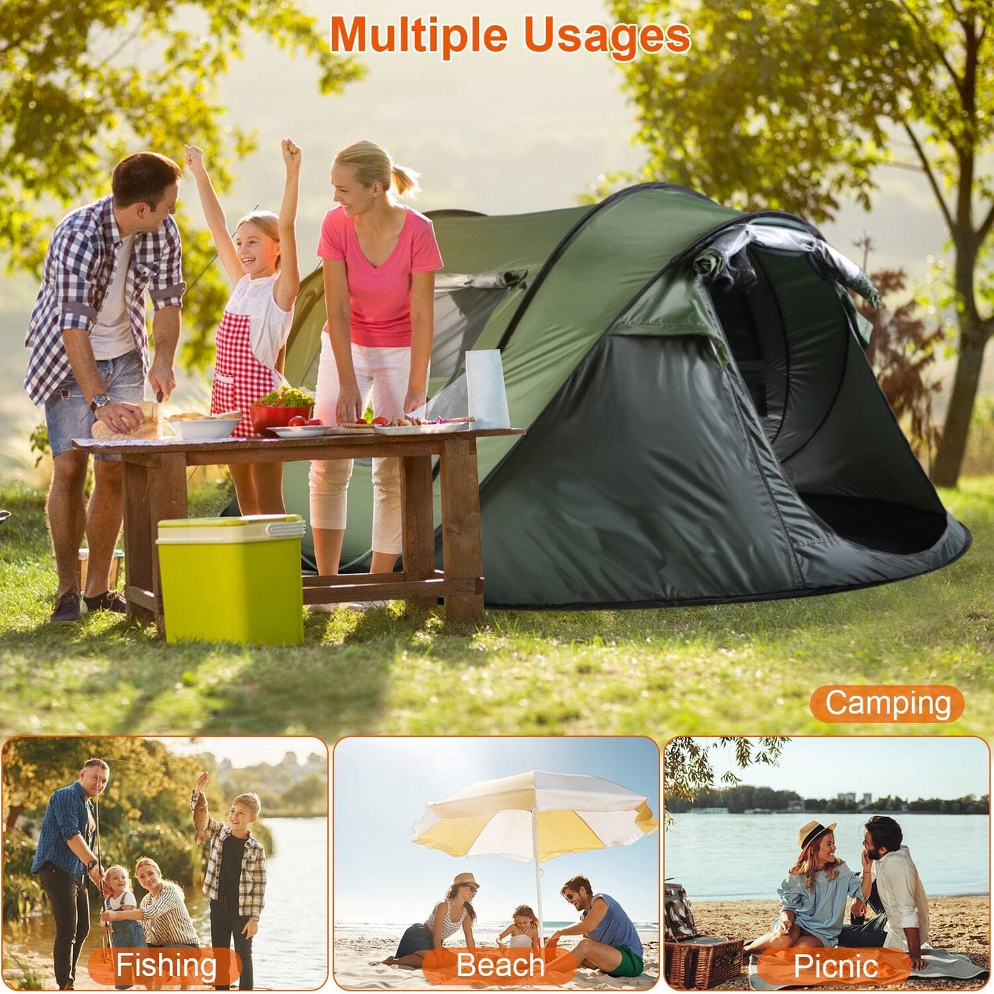 Skorter | Automatic Pop Up Camping Tent