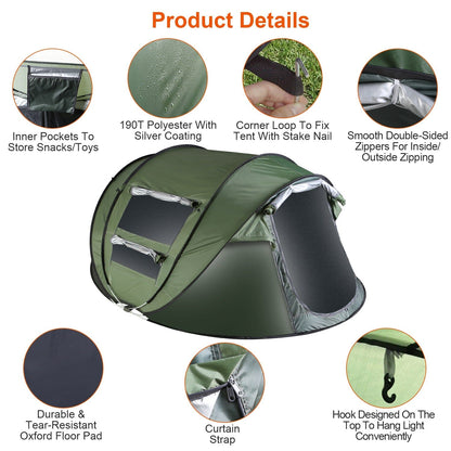 Skorter | Automatic Pop Up Camping Tent