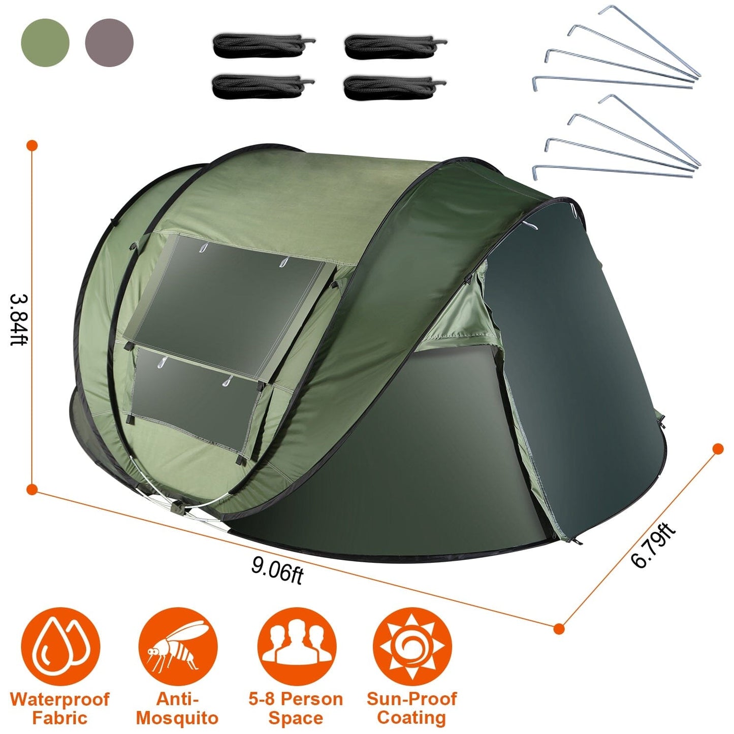 Skorter | Automatic Pop Up Camping Tent