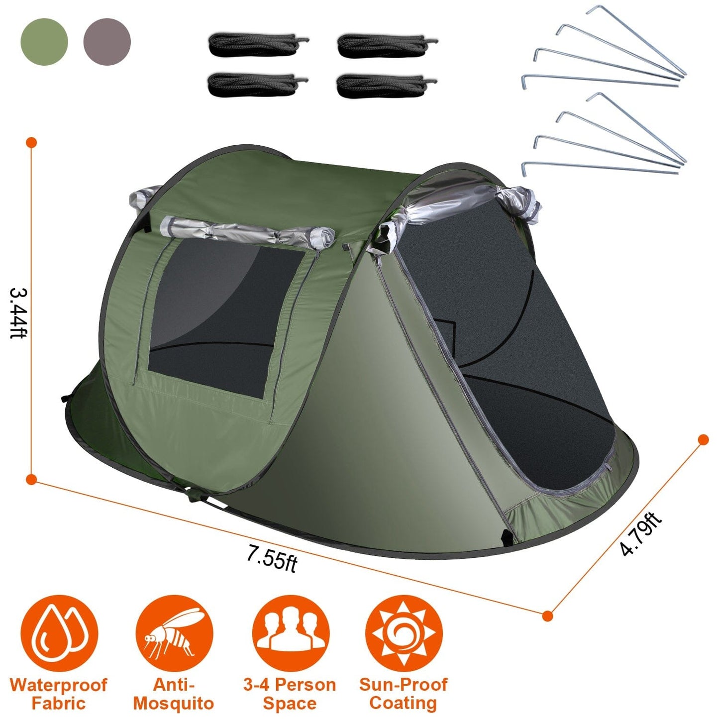 Skorter | Automatic Pop Up Camping Tent