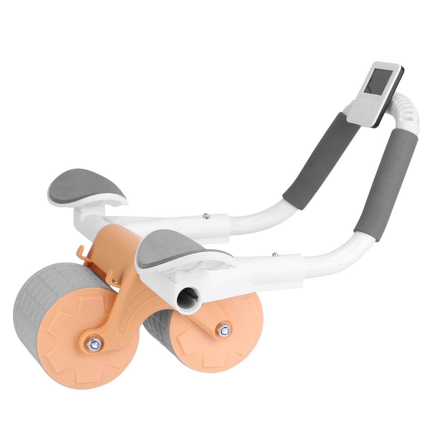Skorter | Automatic Rebound Ab Wheel Roller for Core Strength with Timer Kneeling Pad