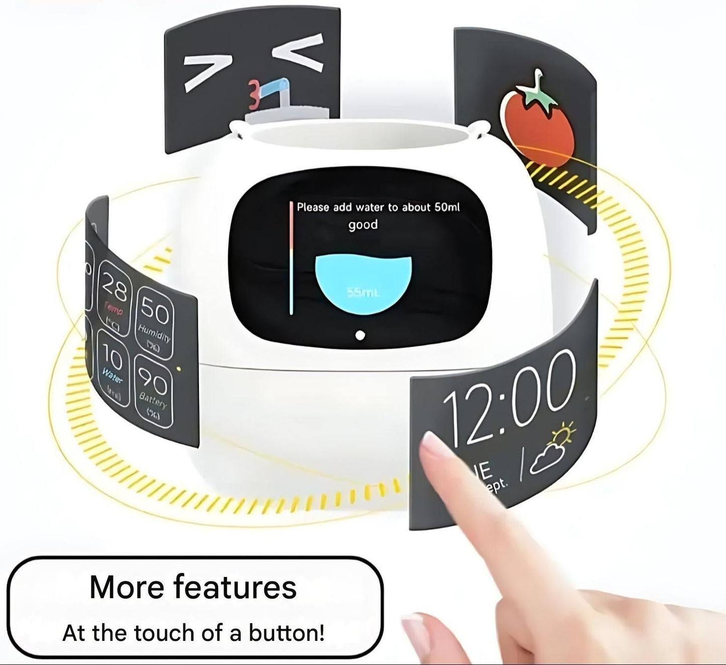 Skorter | Automatic Smart Flowerpot - GreenBuddy SmartPot