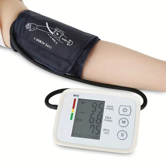 Skorter | Automatic Upper Arm Blood Pressure Monitor with Pulse Measurement