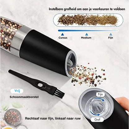 Skorter | Automatic Salt & Pepper Mill | Gravity Induction